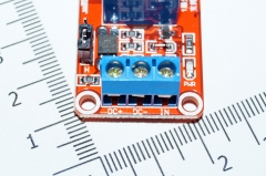 Модуль реле 1-канальный для Arduino с оптронной изоляцией, 5 вольт (hight and low level trigger, реле SONGLE/аналог.)