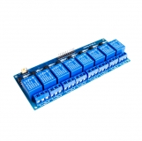 Модуль реле 8-канальный для Arduino, 5В (с оптронной изоляцией 5В, low level trigger, реле TONGLING либо аналог)