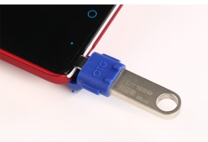 Переходник USB OTG (мама) - microUSB 