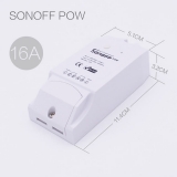 Sonoff Pow WiFi Switch управление нагрузкой до 16А с измерением потребляемой мощности, 85-250V AC, WiFi (Android, IOS, Умный дом, Yandex Алиса)