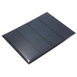 Поликристаллическая солнечная батарея 12В 0.11А 1.5Вт , размер 115 х 85 х 2 мм