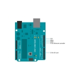 Cетевой контроллер mini W5100 LAN Ethernet Shield Network Module (плата расширения)