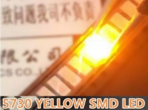 Светодиод SMD 5730 желтый 580-590нм 2.0-2.6В 100-150мА