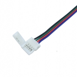 4-х контактный двухсторонний соединительный шлейф для светодиодных 3528/5050 RGB-лент шириной 10 мм
