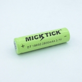 Аккумулятор MickTick 18650 3.7В 2800 мА/ч