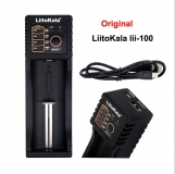 Зарядное устройство LiitoKala Lii-100C для Li-Ion, Li-Pol, LiFePo4, Ni-MH/Cd аккумуляторов типа A, AA, AAA, 18650, 14500 и т.д. с питанием от USB