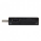 Электронный портативный USB-тестер с LED-дисплеем 3 сегмента и поддержкой QC2.0 и QC3.0 (напряжение 3.0-30 В, ток 0-3.0 А, время, емкость)