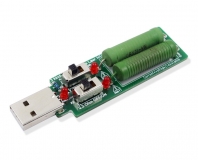 Нагрузочный резистор для тестирования током 1А/2А/3А Usb кабелей, блоков питания и интерфейсов