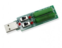 Нагрузочный резистор для тестирования током 1А/2А/3А Usb кабелей, блоков питания и интерфейсов