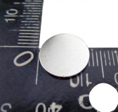 Неодимовый магнит (диск) NdFeB D12 x h1 мм N50