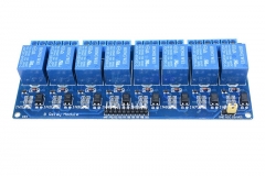 Модуль реле 8-канальный для Arduino (с оптронной изоляцией 5В, low level trigger, реле HONG WEI)