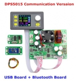 Программируемый источник питания 0-50В 0-15А с цветным ЖК-дисплеем DPS5015-USB-Bl, Bluetooth + USB интерфейсы