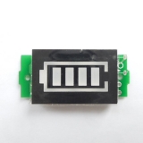 Индикатор емкости LiPo Li-ion аккумуляторов из 2 ячеек 2S 6.6В - 8.4В синий дисплей
