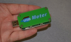 Электронный портативный цветной USB-тестер RD UM24C с bluetooth-модулем (напряжение, ток, мощность, емкость) USB2.0, QC3.0