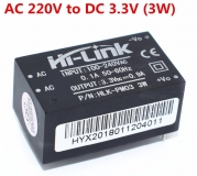 HLK-PM03 AC/DC  220В - 3.3В,  конвертер изолированный, 3,3В  0.9A, Hi-Link