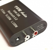 Аудио Bluetooth 5.0 усилитель — VHM-338. Общая мощность 200Вт (по 100Вт на канал, правый и левый).