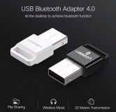 USB Bluetooth адаптер Ugreen US192 V4.0 Dongle Adapter с поддержкой aptX и EDR для качественной передачи звука без задержки