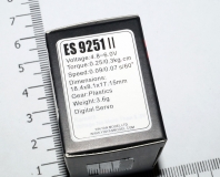 Цифровой наносервопривод ES9251 2,5g для моделей RC