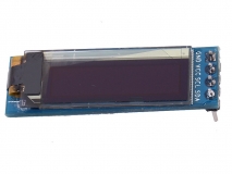 OLED-дисплей 0.91-дюймовый, синий, ЖК дисплей 128 * 32, на SSD1306, модуль для Arduino, интерфейс I2C IIC