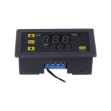 Цифровой контроллер температуры с термопарой, W3230, -50°С ~ +120°C, 12В, ток управления 20A, красный + синий дисплей