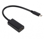 Переходник - конвертер USB Type C в HDMI, поддержка Full HD 1080P, 20см