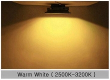 Сверхяркий светодиод 7W белый теплый цвет (2800-3500K, 700 lm, 220-240В AC) 13.5*13.5мм