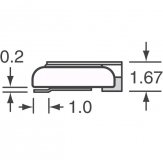 Конденсатор XN414HG-IV01E XN414H-IV01E 0.07Ф 3.3В (ионистор 70000 мкФ) 4,8мм*1,4мм 0.07F3.3V 3.3V0.07F