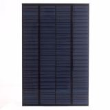 Поликристаллическая солнечная батарея 12В  0.33А  4.2Вт, размер 200 х 130 х 2 мм