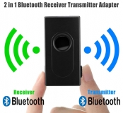 Bluetooth приемник - передатчик v4.2 2-в-одном, 3.5мм AUX вход и выход, поддержка aptX, A2DP, AVRCP, встроенный аккумулятор