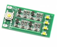 Индикатор емкости LiPo Li-ion аккумуляторов из 3 ячеек 3S 11.1В - 12.6В 4 градации емкости