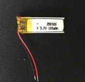 Литий-полимерный аккумулятор 3,7В  350926 100mah (устройства: навигаторы, радиоуправляемые игрушки)