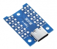 Переходник USB Type C - DIP 12pin шаг 2,54мм размер 27.7*19.5мм