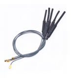 Антенна WiFi 2.4ГГц 3dbi Ufl, разъем IPEX 50 Ом, длина 29см, диаметр кабеля 1,13мм HLK-RM04 ESP-07