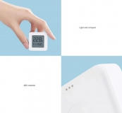 Цифровой LCD гигрометр - термометр Xiaomi Mijia Bluetooth LYWSD03MMC 0%RH ~ 99%RH, 0°C + 60°С (белый)