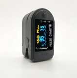 Пульсоксиметр портативный с зажимом для измерения пульса и уровня кислорода в крови (оксиметр)