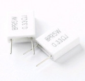 Резистор выводной керамический безиндуктивный BPR56, 0.05 Ом 5W 5Вт