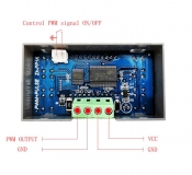 ZK-PP1K Генератор сигналов PWM с ЖК-дисплеем и двойным режимом, 1-канальный 1 Гц-150 кГц