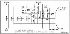 Импульсный регулятор L4970A 10A 5V