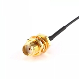 SMA(мама)-IPEX кабельная сборка, 10см, U.FL (2мм/0.5мм) (SMA-K в IPEX-K)
