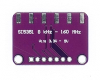 Генератор тактовых частот на базе Si5351A, 8КГц-160МГц, конфигурируемый через I2C, питание 3,3В-5В