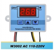 Цифровой контроллер температуры с термопарой, терморегулятор, XH W3002, 220 В, 1500Вт