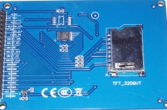 Экран TFT 3.2-дюйма цветной, сенсорный LCD touch-screen,  ILI9341 SD-слот для карты, 65 К цветов, 240*320