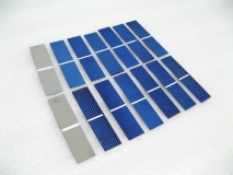 Монокристаллическая кремневая пластина для солнечных батарей 78 х 19 мм, 0.5В 0.5А 0.25Вт