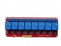 Модуль реле 8-канальный для Arduino (с оптронной изоляцией 5V)