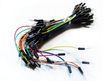 Breadboard jumper cable pack (соединительный кабель для макетной платы без пайки) компл. 65 шт