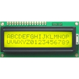 1602А зеленый LCD-дисплей (5V)