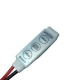 Миниатюрный 3-х кнопочный контроллер для управления светодиодными RGB лентами типа 3528, 5050 и других, 19 динамических и 20 статических режимов работы