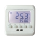Термостат - сенсорный регулятор теплых полов, 2 датчика температуры, недельный график
