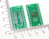 Переходник двусторонний SOP28 SSOP28 TSSOP28 SMD DIP switch DIP 0.65 / 1.27мм, v1.2