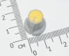Ручка из пластика желтая (одноместные, двухместные потенциометры, высокое качество)
